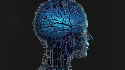 Digital illustration of a glowing cyber brain with circuit patterns — Moonshot's Kimi K3.1 Pro is the strongest open-weight AI model yet