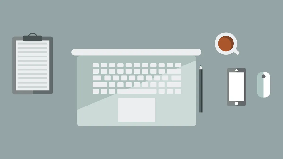 Laptop on a desk running Text Generation WebUI, a private local AI chat app for small business