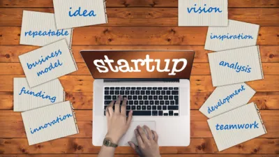 Startup team planning around a table — DeepSeek raises a $15 billion funding round