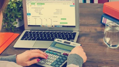 Calculator and receipts for AI bookkeeping with YourAILedger